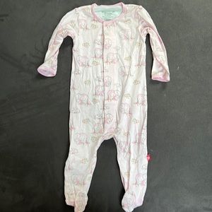 3-6 month baby girl magnetic me sleeper